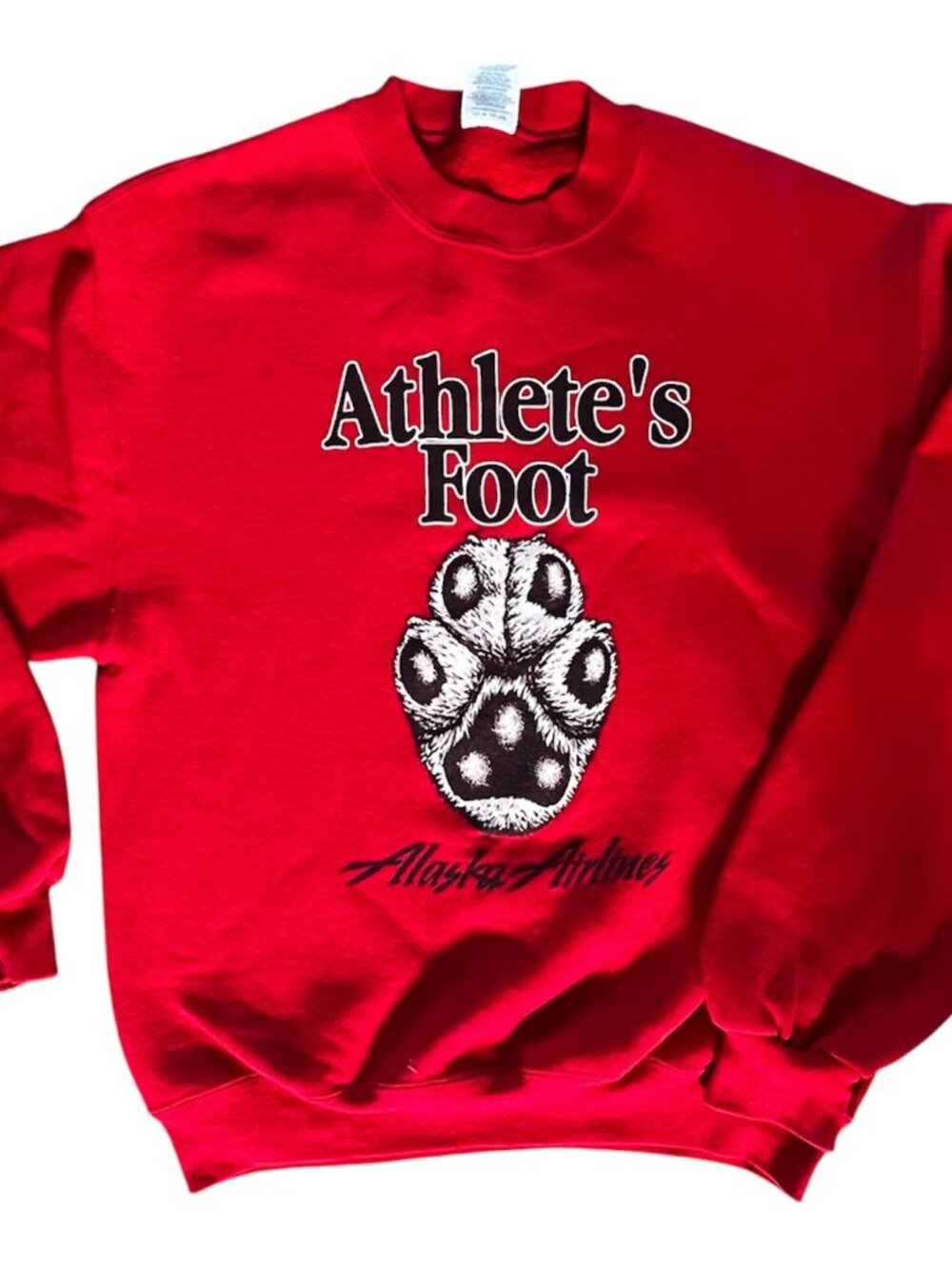 Vintage Alaska Airlines Jerzees Sweater